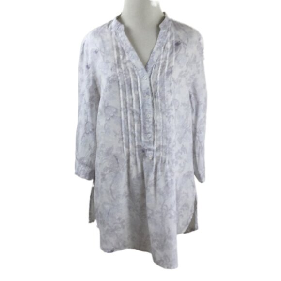 Malvin Linen Blouse 8 - Picture 1 of 9